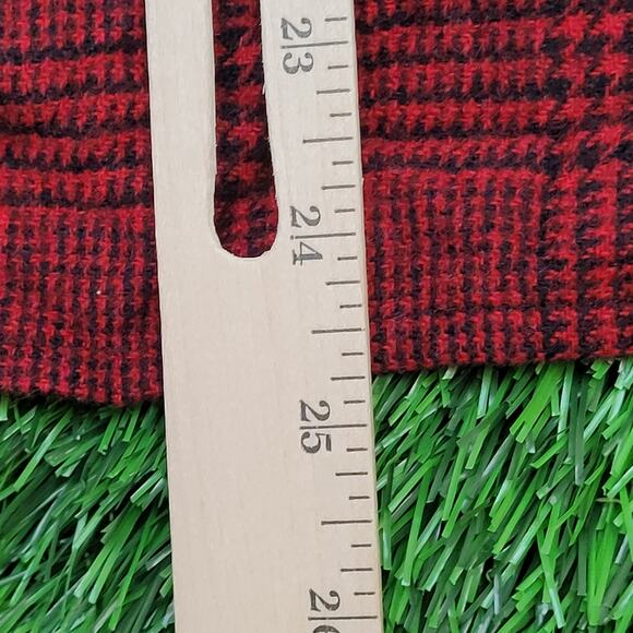 Vintage Woolrich Flannel Button Shirt Women Small 18x25 Red - Picture 6 of 12